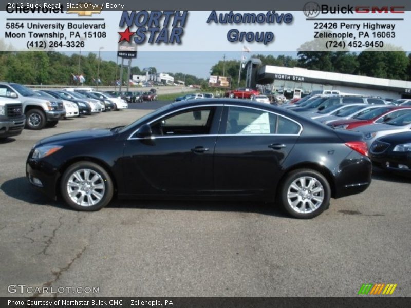 Black Onyx / Ebony 2012 Buick Regal