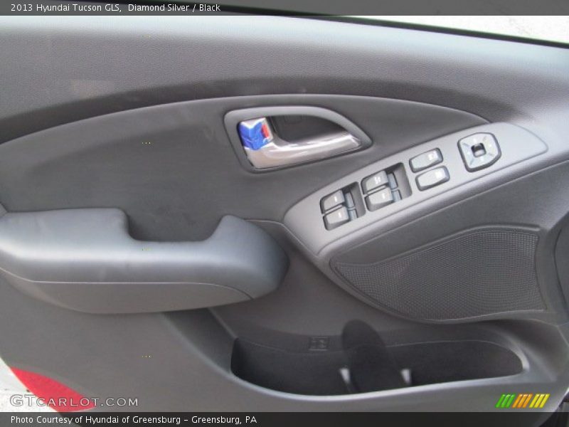 Diamond Silver / Black 2013 Hyundai Tucson GLS