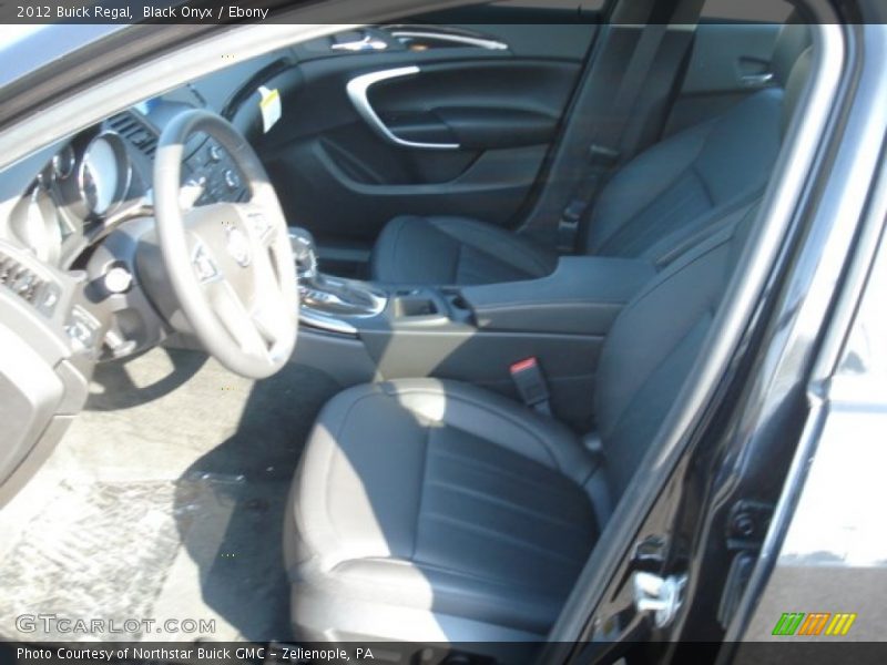 Black Onyx / Ebony 2012 Buick Regal