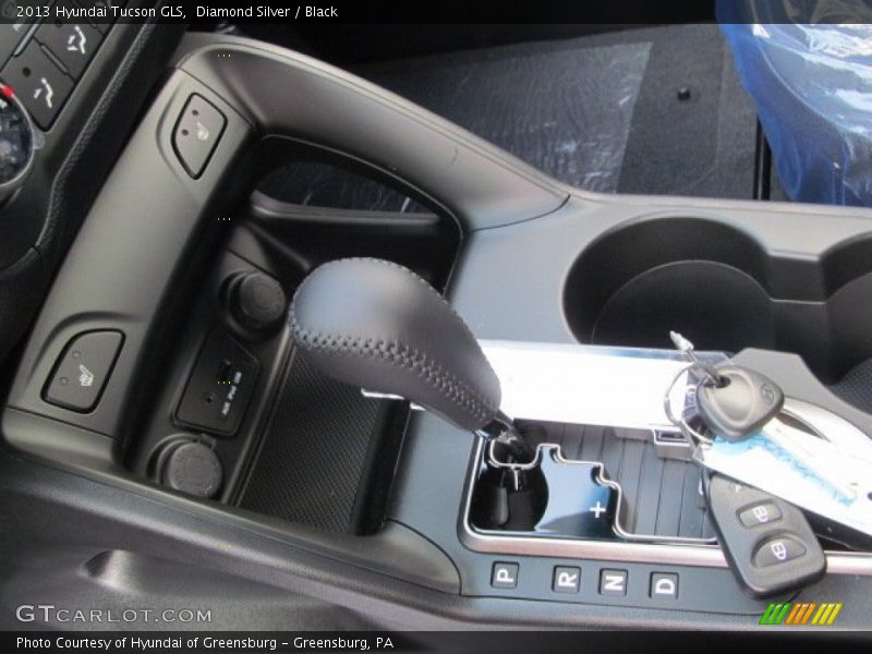 Diamond Silver / Black 2013 Hyundai Tucson GLS