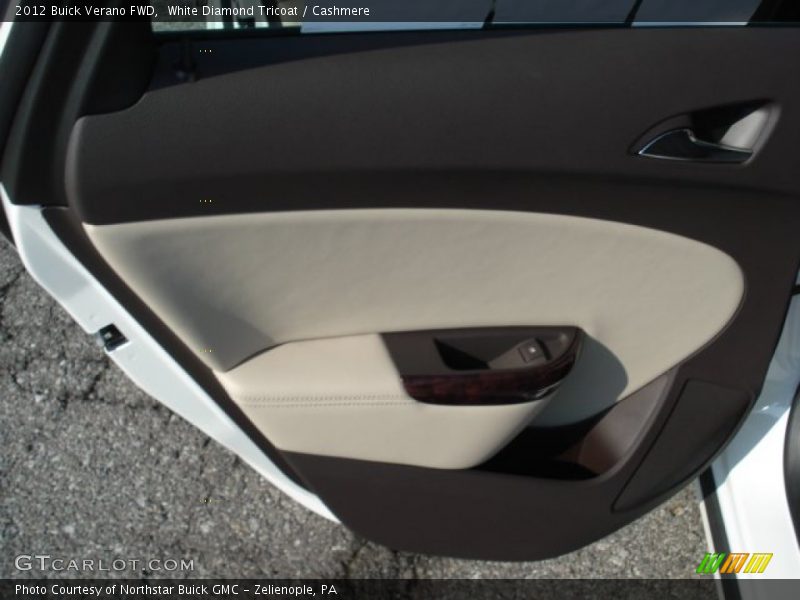 White Diamond Tricoat / Cashmere 2012 Buick Verano FWD