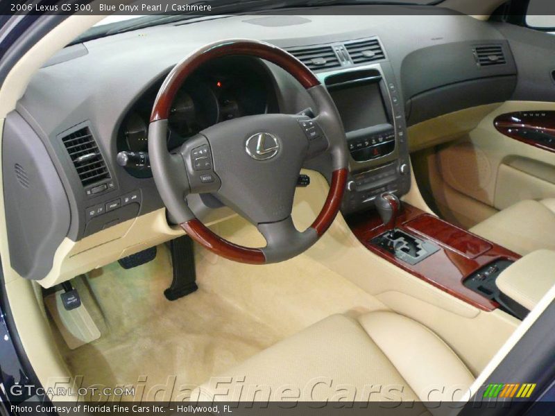 Blue Onyx Pearl / Cashmere 2006 Lexus GS 300