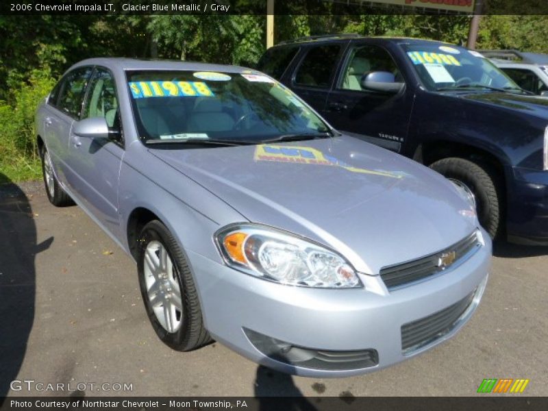 Glacier Blue Metallic / Gray 2006 Chevrolet Impala LT