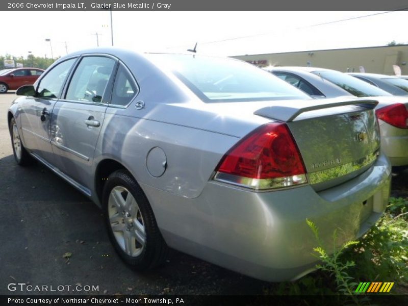 Glacier Blue Metallic / Gray 2006 Chevrolet Impala LT