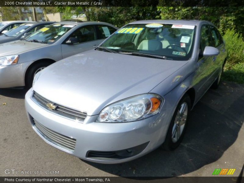 Glacier Blue Metallic / Gray 2006 Chevrolet Impala LT