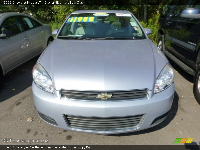 Glacier Blue Metallic / Gray 2006 Chevrolet Impala LT