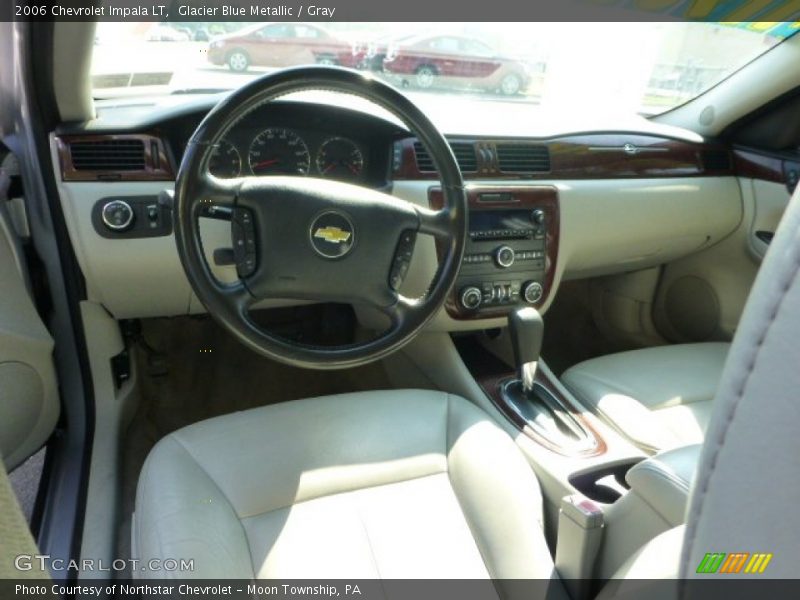 Glacier Blue Metallic / Gray 2006 Chevrolet Impala LT