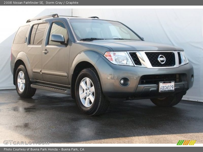 Storm Gray / Graphite 2008 Nissan Pathfinder SE