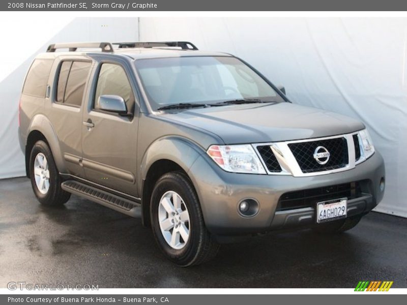 Storm Gray / Graphite 2008 Nissan Pathfinder SE