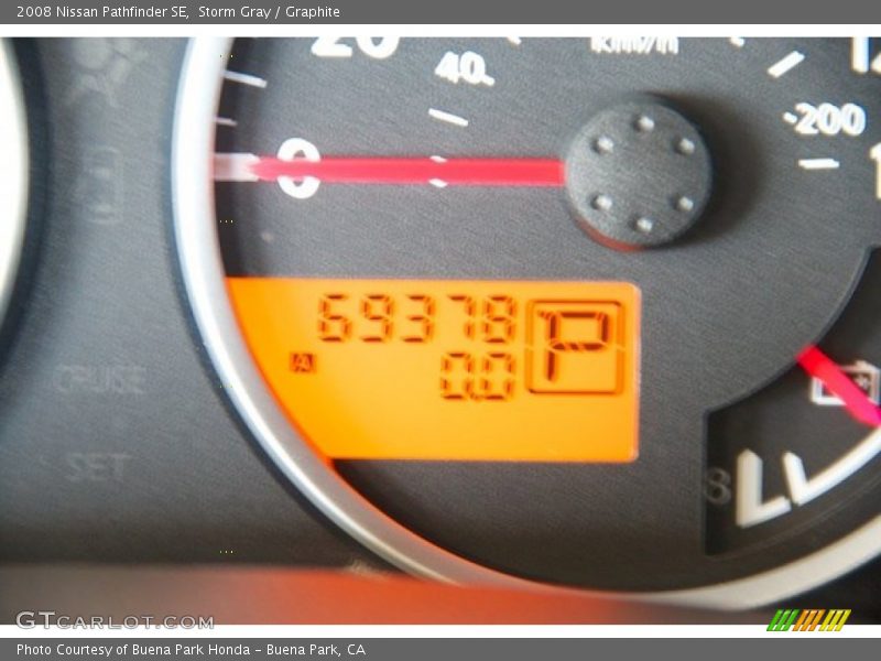 Storm Gray / Graphite 2008 Nissan Pathfinder SE