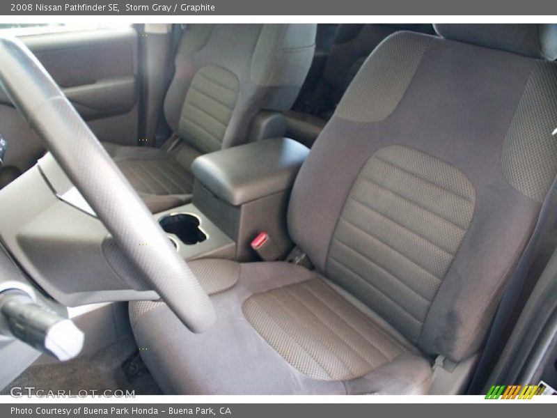 Storm Gray / Graphite 2008 Nissan Pathfinder SE