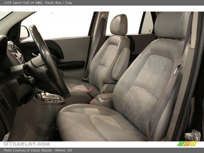 Pacific Blue / Gray 2005 Saturn VUE V6 AWD