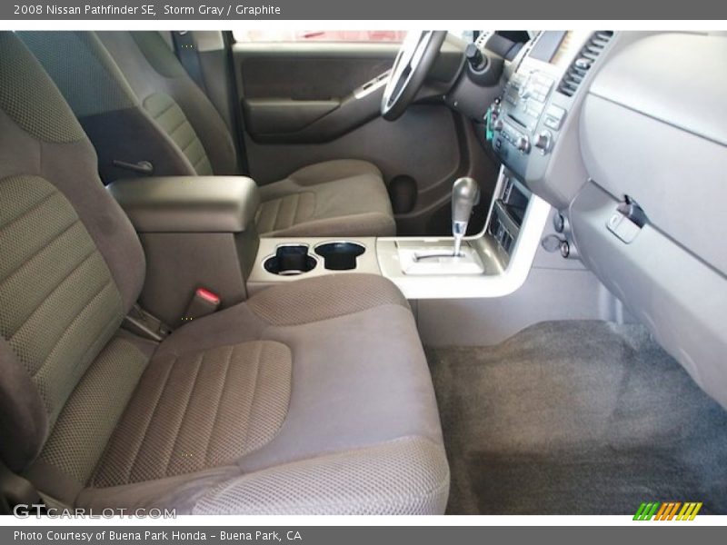 Storm Gray / Graphite 2008 Nissan Pathfinder SE