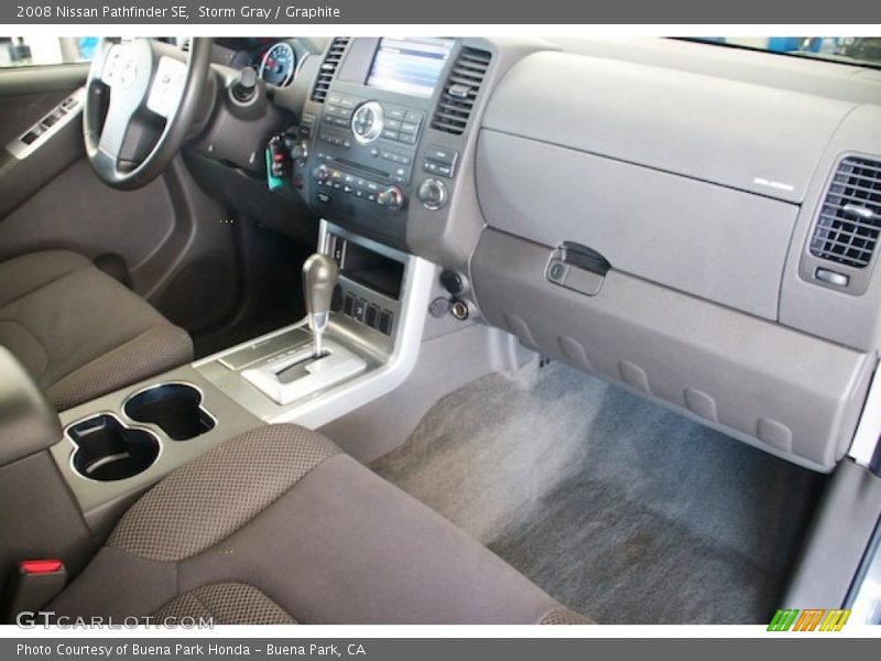 Storm Gray / Graphite 2008 Nissan Pathfinder SE