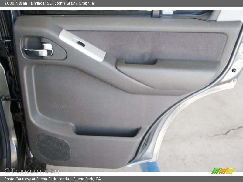 Storm Gray / Graphite 2008 Nissan Pathfinder SE