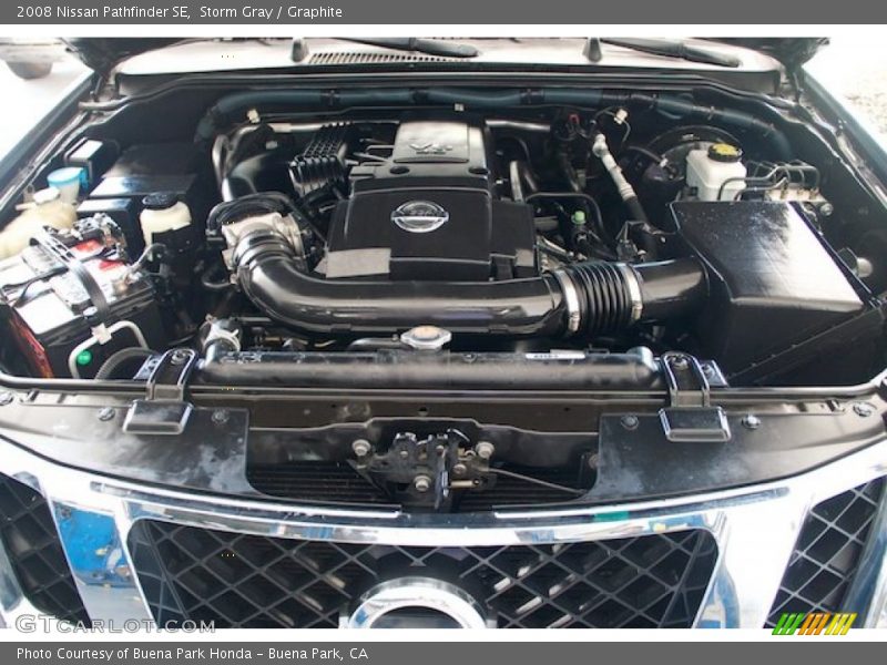 Storm Gray / Graphite 2008 Nissan Pathfinder SE