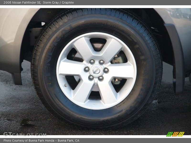 Storm Gray / Graphite 2008 Nissan Pathfinder SE