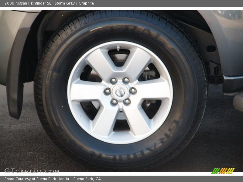 Storm Gray / Graphite 2008 Nissan Pathfinder SE