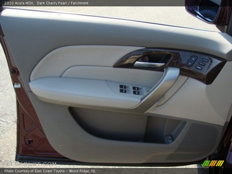 Dark Cherry Pearl / Parchment 2010 Acura MDX