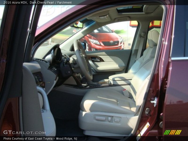 Dark Cherry Pearl / Parchment 2010 Acura MDX