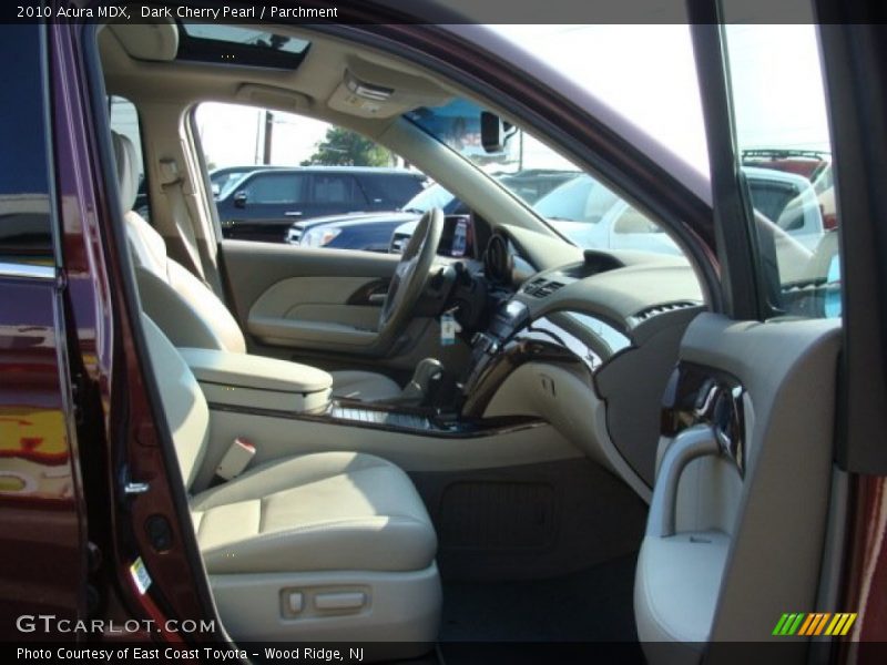 Dark Cherry Pearl / Parchment 2010 Acura MDX