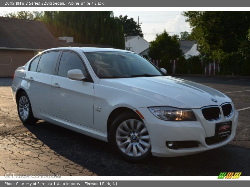 Alpine White / Black 2009 BMW 3 Series 328xi Sedan