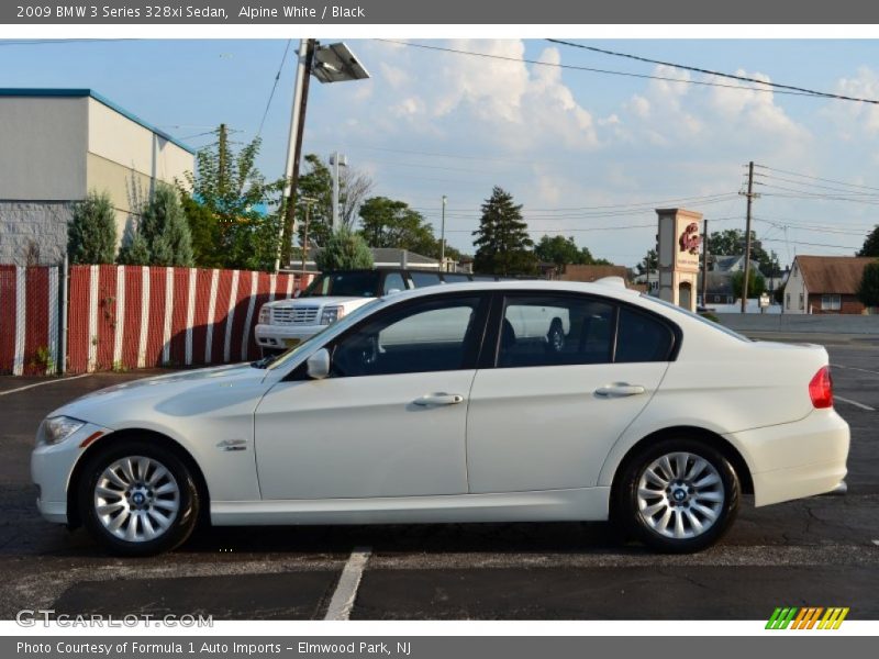 Alpine White / Black 2009 BMW 3 Series 328xi Sedan