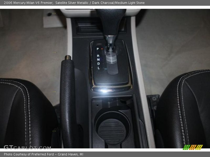 Satellite Silver Metallic / Dark Charcoal/Medium Light Stone 2006 Mercury Milan V6 Premier