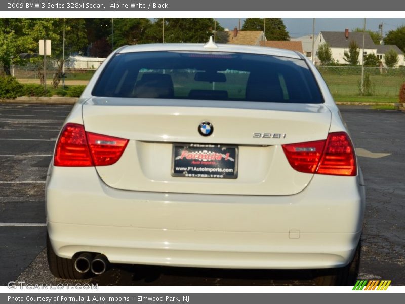 Alpine White / Black 2009 BMW 3 Series 328xi Sedan