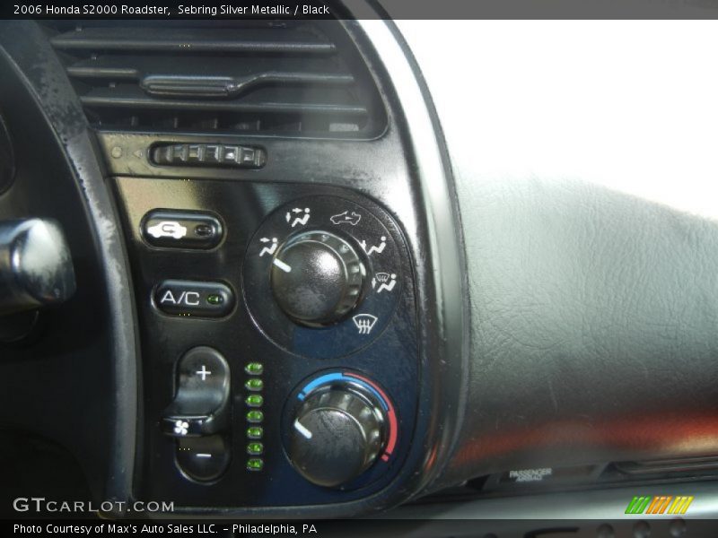 Sebring Silver Metallic / Black 2006 Honda S2000 Roadster