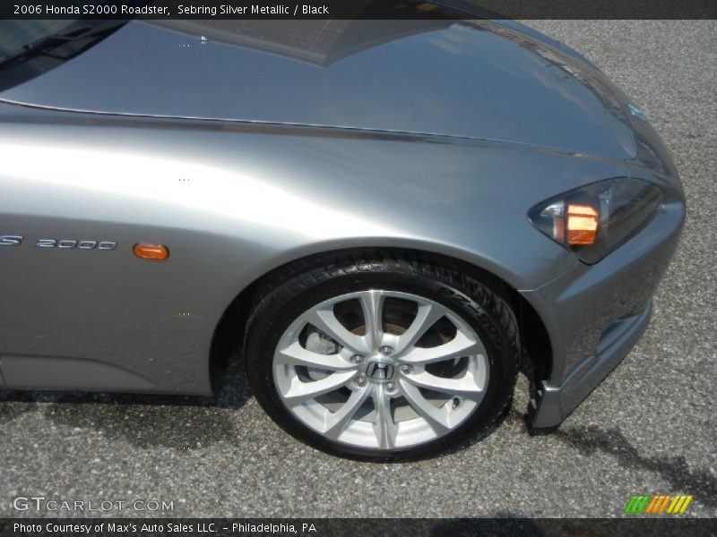 Sebring Silver Metallic / Black 2006 Honda S2000 Roadster