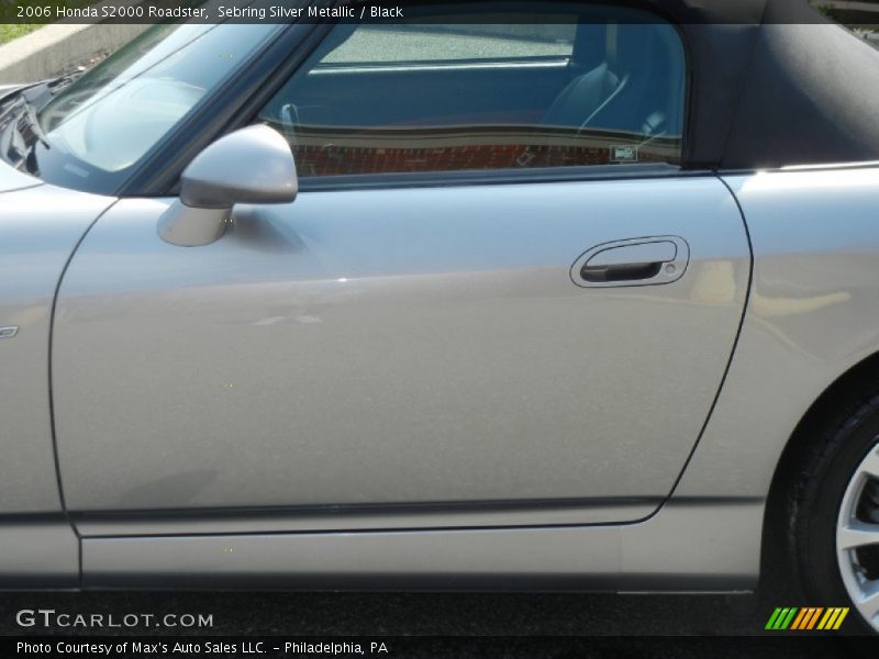 Sebring Silver Metallic / Black 2006 Honda S2000 Roadster