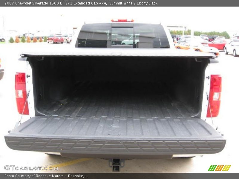 Summit White / Ebony Black 2007 Chevrolet Silverado 1500 LT Z71 Extended Cab 4x4
