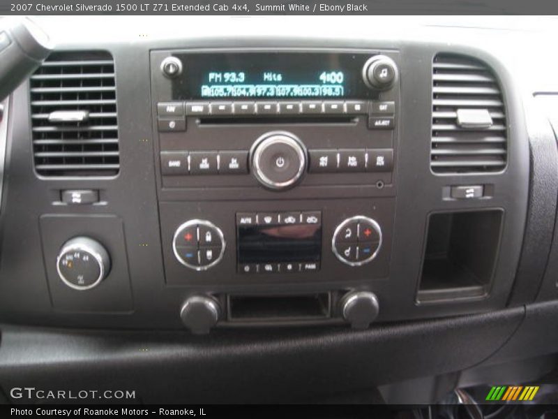 Summit White / Ebony Black 2007 Chevrolet Silverado 1500 LT Z71 Extended Cab 4x4