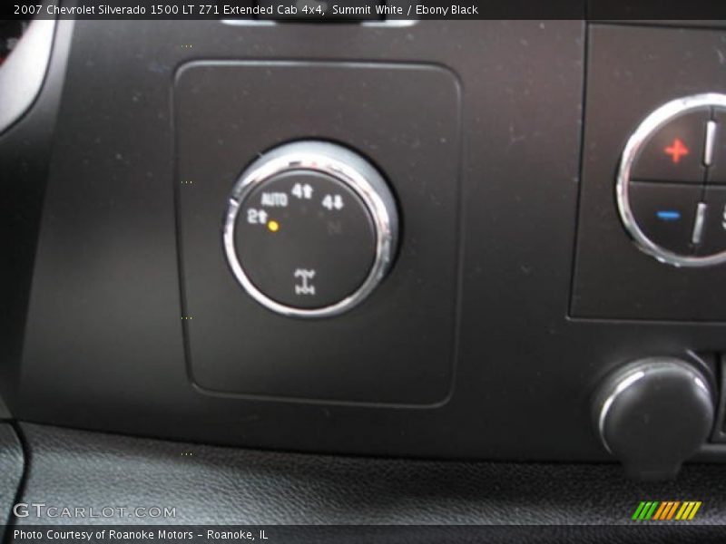 Summit White / Ebony Black 2007 Chevrolet Silverado 1500 LT Z71 Extended Cab 4x4