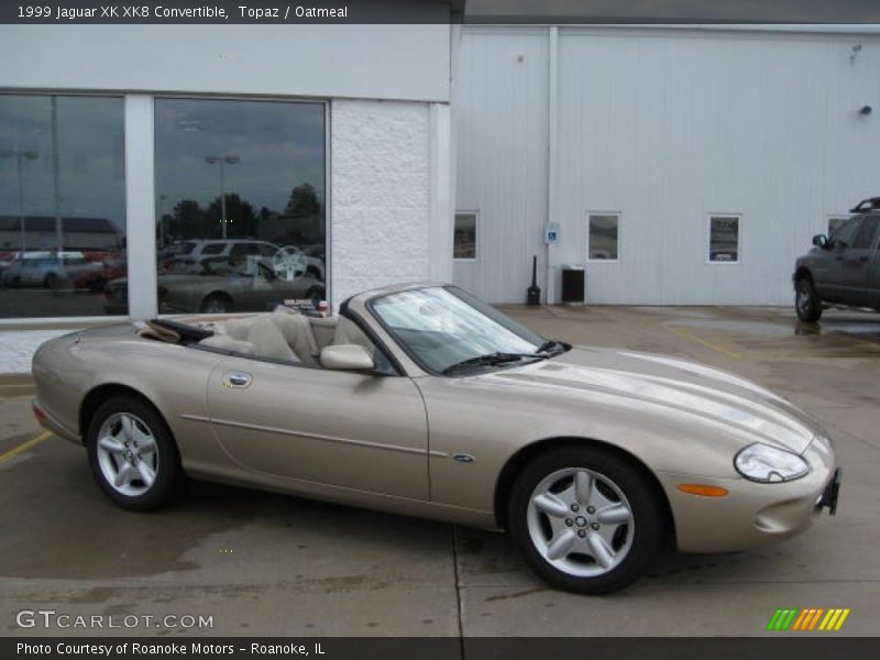  1999 XK XK8 Convertible Topaz