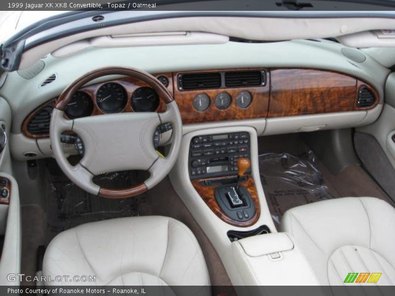 Oatmeal Interior - 1999 XK XK8 Convertible 