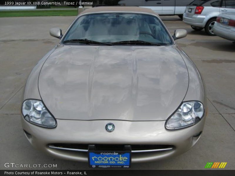 Topaz / Oatmeal 1999 Jaguar XK XK8 Convertible