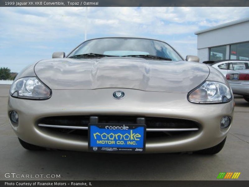 Topaz / Oatmeal 1999 Jaguar XK XK8 Convertible