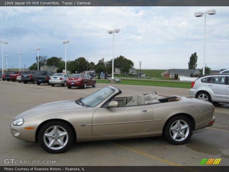  1999 XK XK8 Convertible Topaz