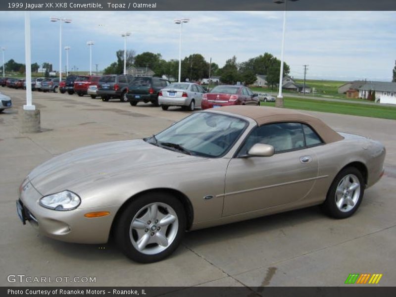  1999 XK XK8 Convertible Topaz