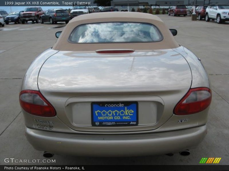 Topaz / Oatmeal 1999 Jaguar XK XK8 Convertible