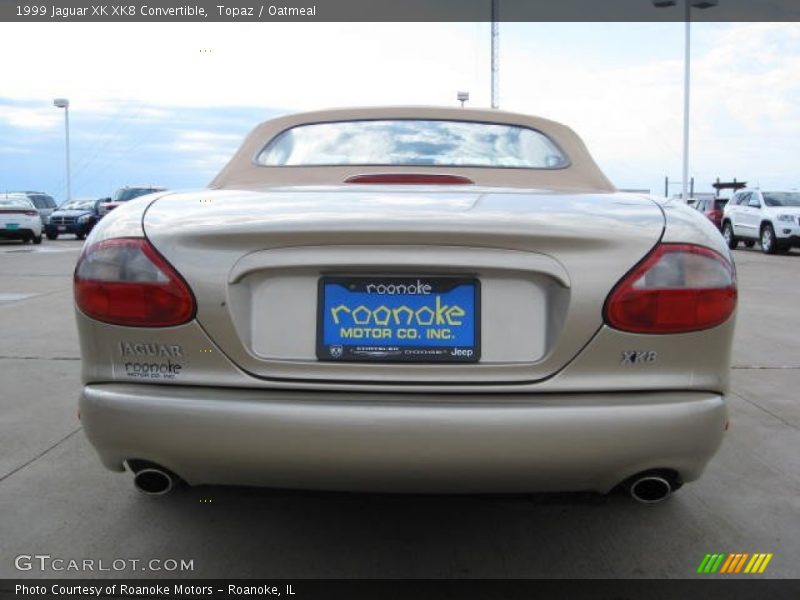 Topaz / Oatmeal 1999 Jaguar XK XK8 Convertible