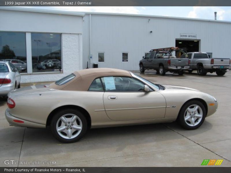  1999 XK XK8 Convertible Topaz