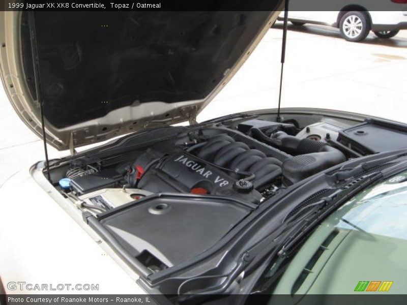  1999 XK XK8 Convertible Engine - 4.0 Liter DOHC 32-Valve V8