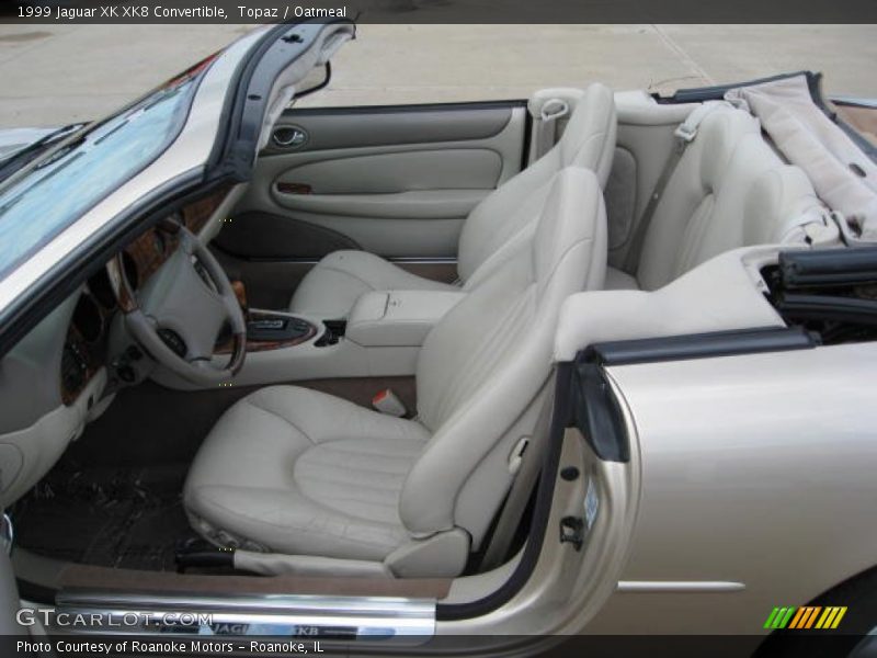  1999 XK XK8 Convertible Oatmeal Interior