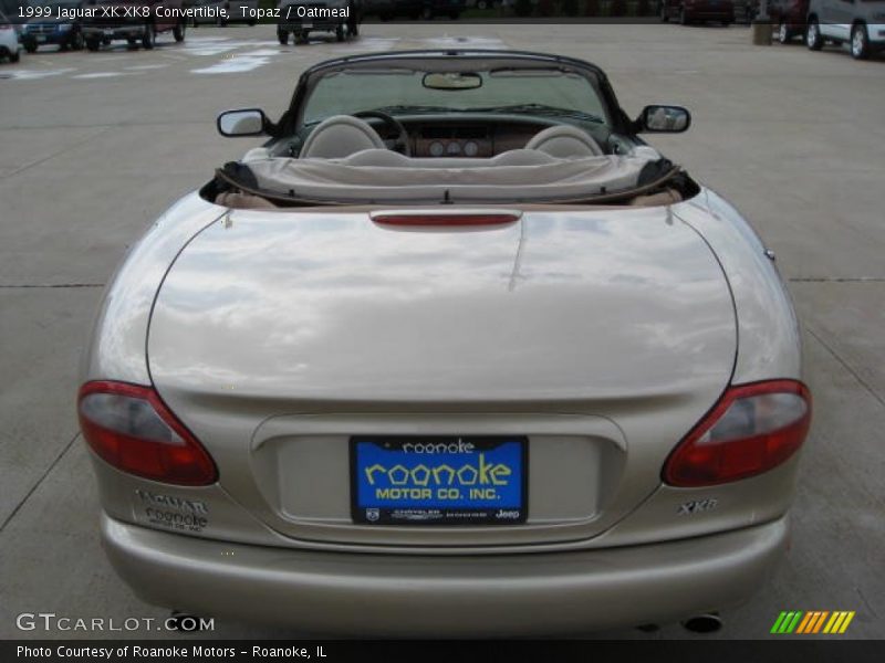 Topaz / Oatmeal 1999 Jaguar XK XK8 Convertible