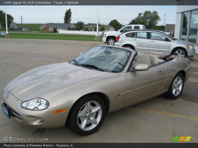 Front 3/4 View of 1999 XK XK8 Convertible