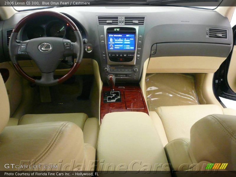 Blue Onyx Pearl / Cashmere 2006 Lexus GS 300