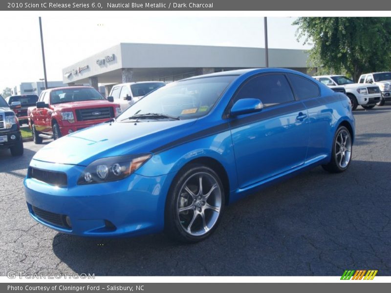 Nautical Blue Metallic / Dark Charcoal 2010 Scion tC Release Series 6.0